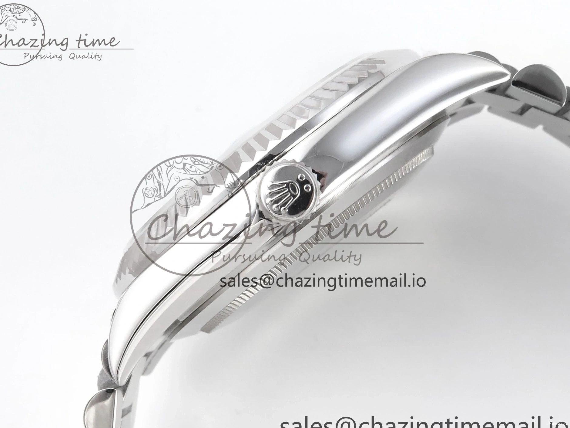 0507 Tailored Day Date 40 SS 228239 KF 1:1 Best Edition Green Roman Dial on President Bracelet VR3255 (Gain Weight) 826